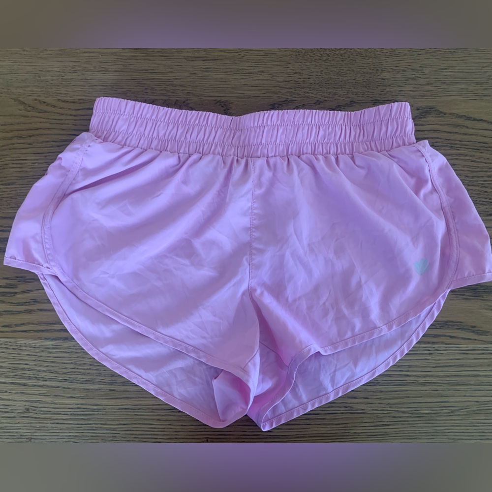Pink Forever 21 athletic shorts